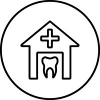 Dental Clinic Vector Icon