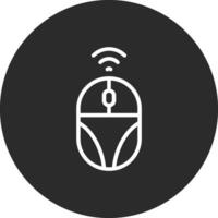 Wireless Mouse Vector Icon