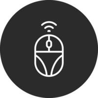 Wireless Mouse Vector Icon