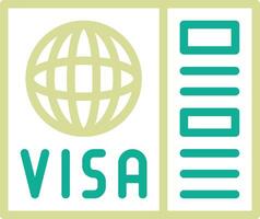 Visa Vector Icon