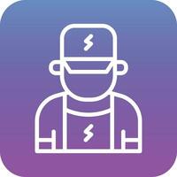 Electrician Vector Icon