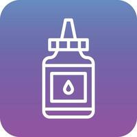 Liquid Glue Vector Icon