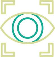 Eye Scanner Vector Icon