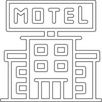 Motel Vector Icon