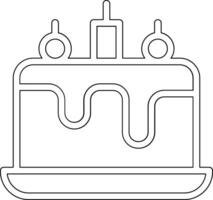 Cake Vector Icon