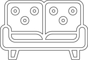 Couch Vector Icon