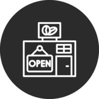 Cafe Open Sign Vector Icon