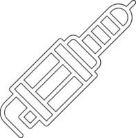 Spark Plug Vector Icon