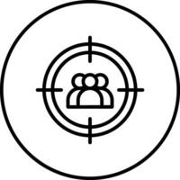 User Target Vector Icon