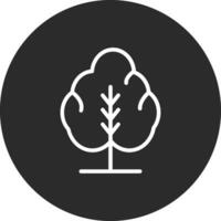 icono de vector de árbol