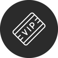 VIP Pass Vector Icon