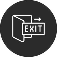 Fire Exit Vector Icon