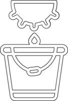 Milk Bucket Vector Icon