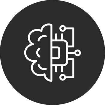 Machine Learning Vector Icon