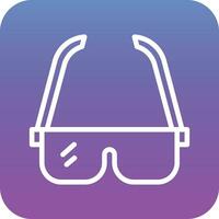 Scientist Glasses Vector Icon