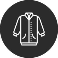 icono de vector de chaqueta