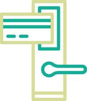 Smart Keycard Vector Icon