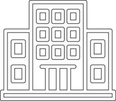 icono de vector de edificio