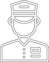 Doorman Vector Icon