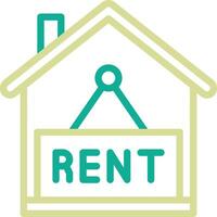 Rent House Vector Icon