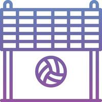 Volleyball Net Vector Icon