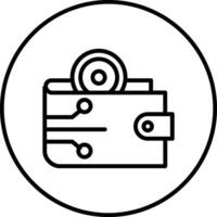 Digital Wallet Vector Icon