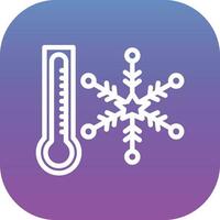 Cold Temperature Vector Icon