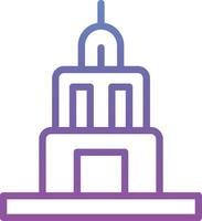 Old Building Vector Icon
