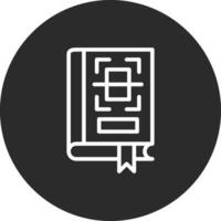 icono de vector de código qr