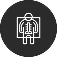 Man X ray Vector Icon