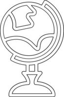 Globe Stand Vector Icon