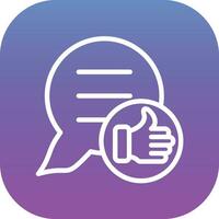 Feedback Vector Icon