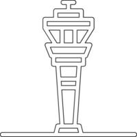 Control Tower Vector Icon