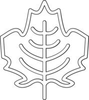 Maple Leaf Vector Icon