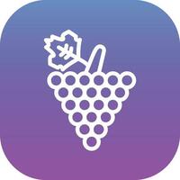 Grapes Vector Icon