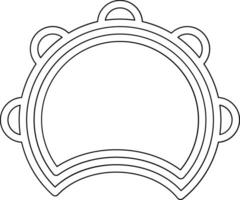 Tambourine Vector Icon