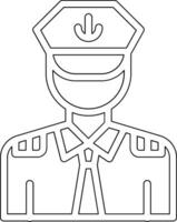 Captain Vector Icon