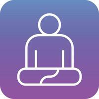 Meditation Vector Icon