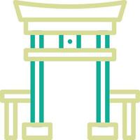 Torii Gate Vector Icon