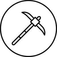 Pickaxe Vector Icon