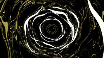 Abstract plasma tunnel. Design. Lines of plasma tunnel are in motion. Moving hypnotic tunnel with plasma lines photo