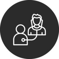 Patient Examination Vector Icon