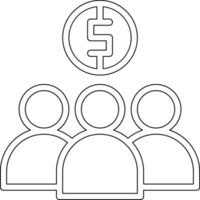 Crowdfunding Vector Icon