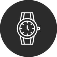 icono de vector de reloj de pulsera