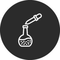 icono de vector de experimento