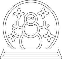 Snow Globe Vector Icon