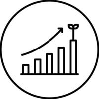 Business Growth Vector Icon