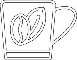 Mint Coffee Vector Icon