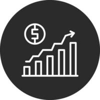 Economy Growth Vector Icon