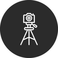 Tripod Camera Vector Icon